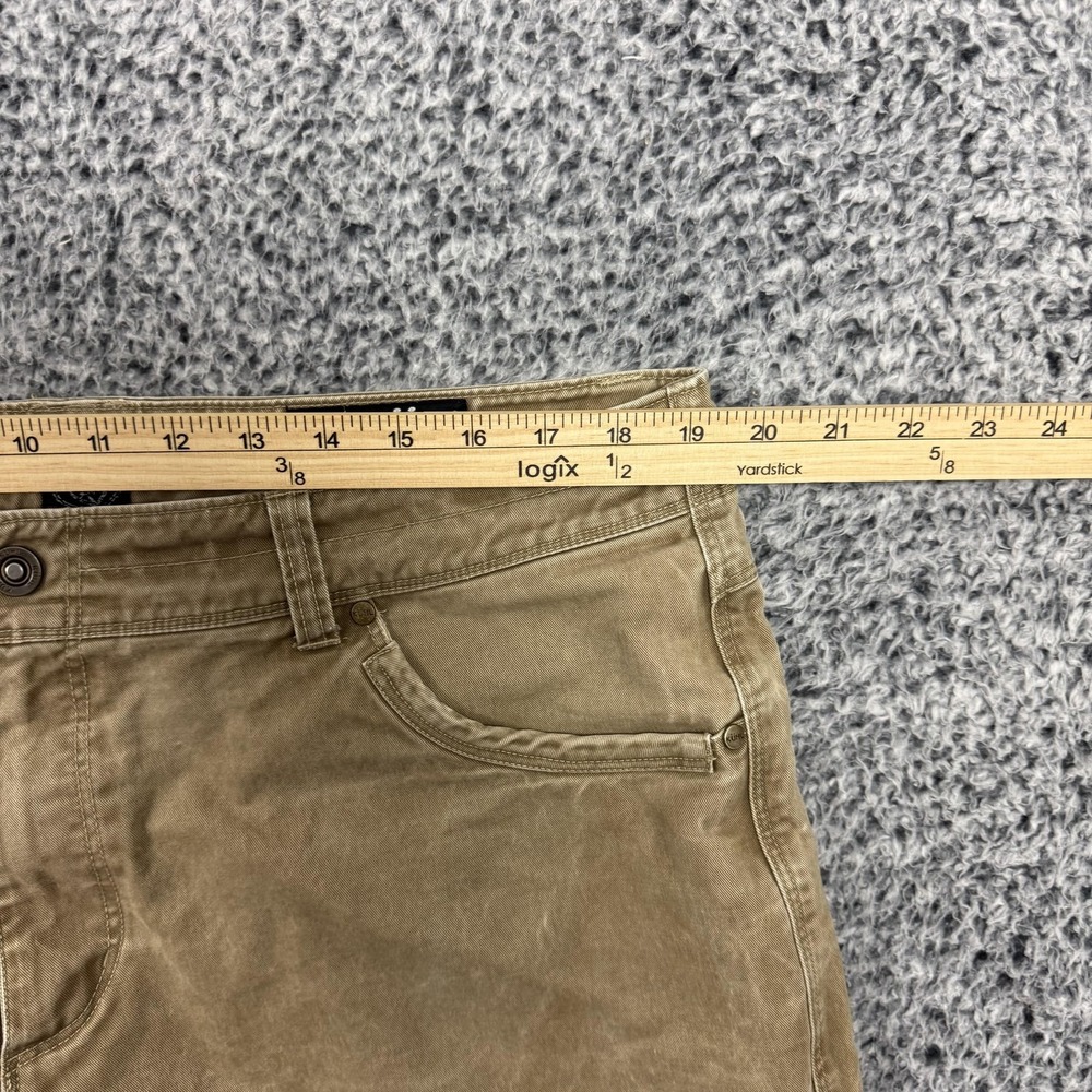 Kuhl Pants Mens 38x30 Beige Rydr Canvas Relaxed Fit Hiking Outdoor Workwear - Picture 11 of 16